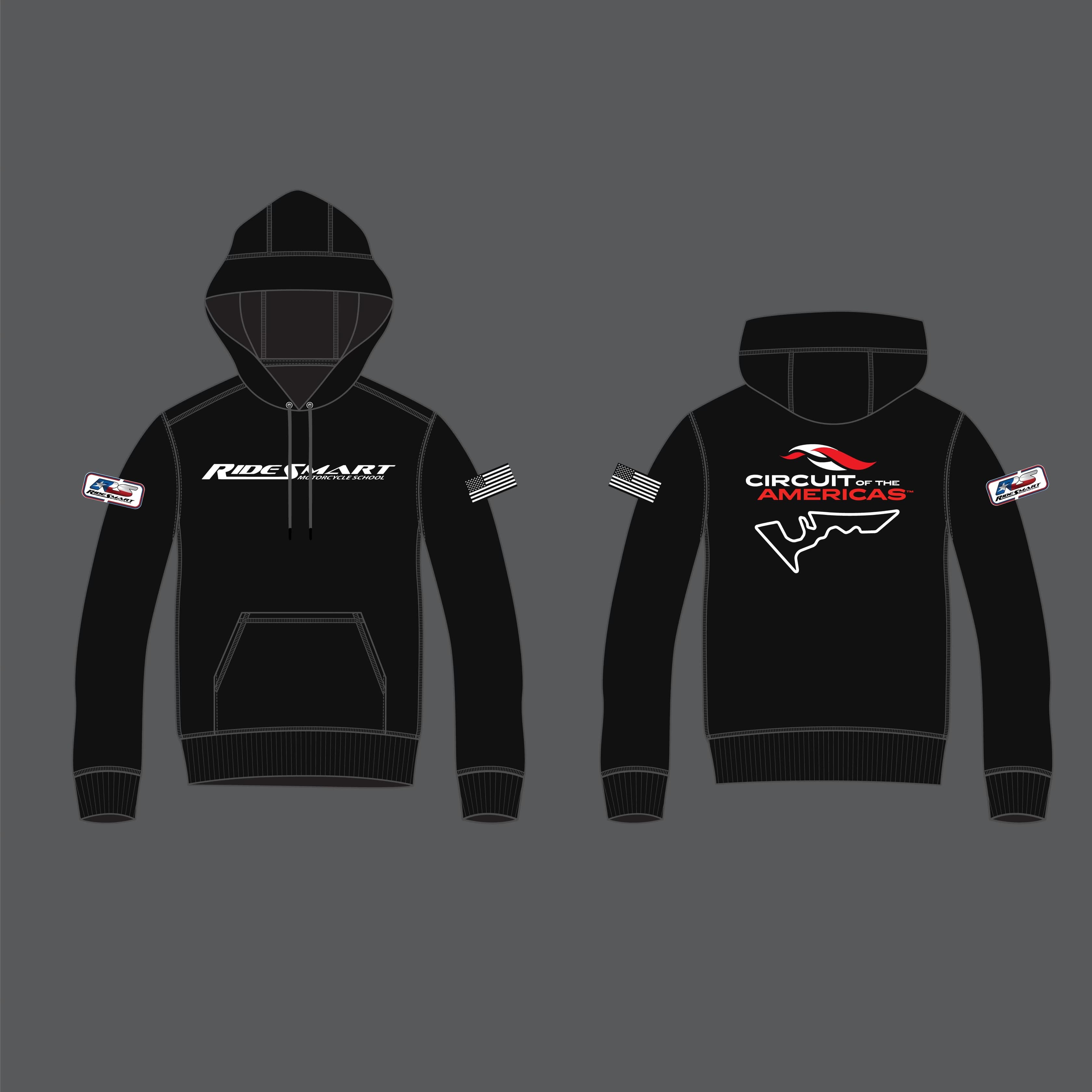 RideSmart Hoodie (Black)